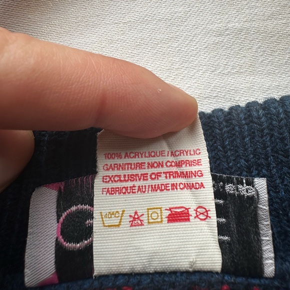 Vintage Grace Navy and Red Floral Cardigan - Picture 4 of 11